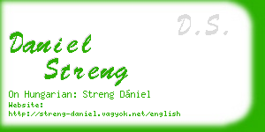 daniel streng business card